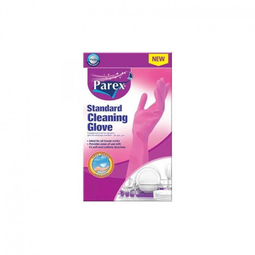 Parex Trend Cleaning Gloves, Large, Pink Color
