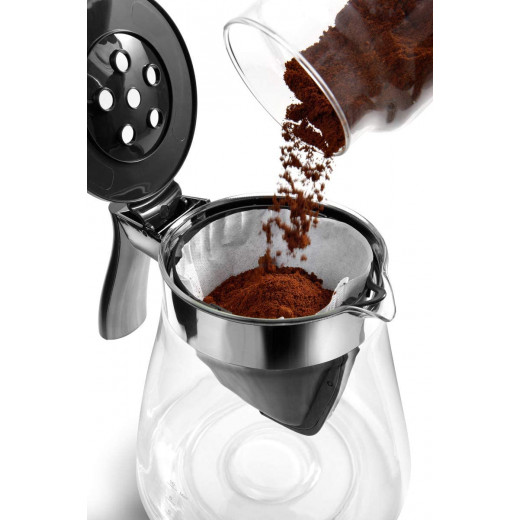 ماكينة صنع القهوة المفلترة سعة 1.25 لتر من ديلونجي