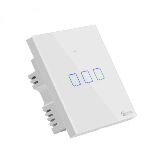 Sonoff T1UK3C TX Wifi Smart Wall Switch with Smart Home edge 3 Gang