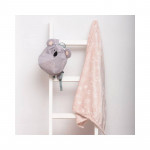 Manterol Nube Baby Blanket, Pink Color, Microfiber 70x100 Cm