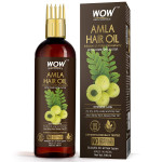 Wow Skin Science Amla Hair Oil with Comb, 200ml