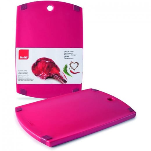 Ibili Cutting Board, Pink Color 33x23cm