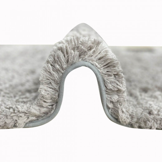 ARMN Dexi Pedestal Rug, Light Grey Color 50*150 Cm