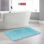 ARMN Clara Memory Foam Bath Rug, Blue Color, 60*90 Cm