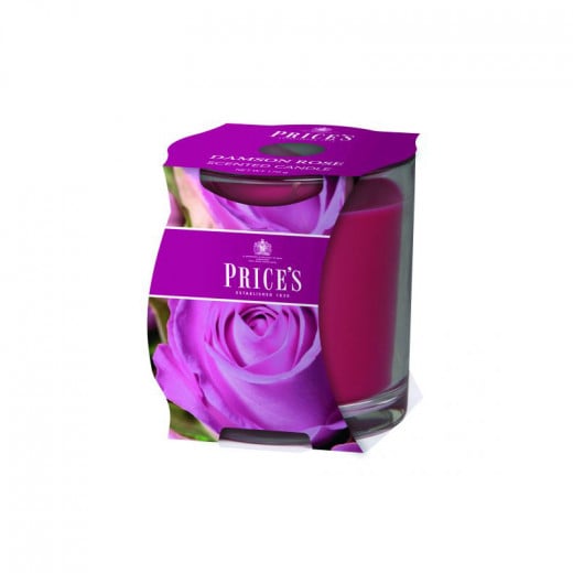 Price's Scented Candle Cluster, Damson Rose