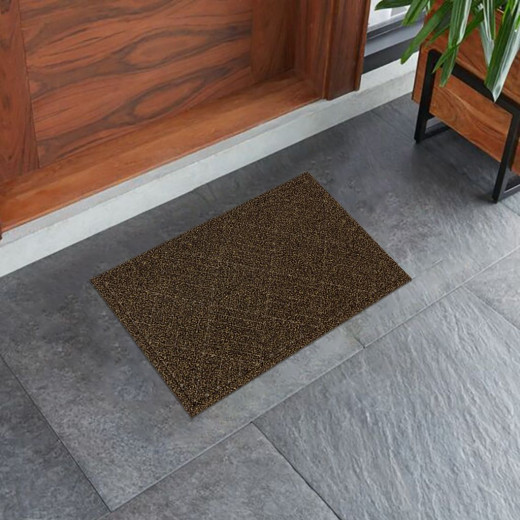 Astra Scraper Design Doormat, Brown Color 45x75 Cm