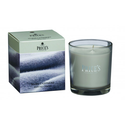 Price's Boxed Candle Jar, Warm Cashmere