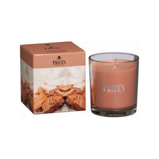 Price's Scented Candle Cluster, Sandalwood
