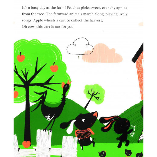 عالم الألوان المبهر: التفاح والخوخ من كتب يويو