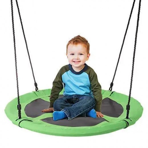 Yarton | 1 m Diameter Kids Round Net Hanging Rope Swing