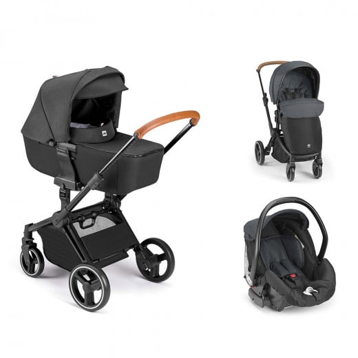 Cam Baby Stroller 3 In 1, Next Evo 931, Grey Color