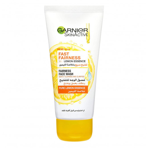 Garnier SkinActive Fast Bright Face Wash With Pure Lemon Essence 100ml
