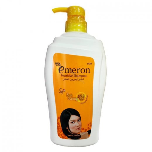 Emron Yellow Shampoo With Honey And Ginseng Extract 1000 Ml