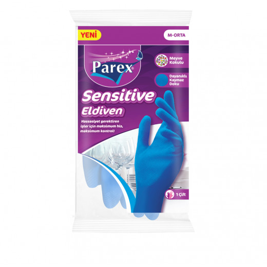 Parex Trend Cleaning Gloves,Senstive Hand, Medium
