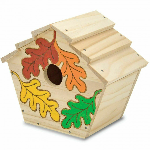 قم ببناء بيت الطيور الخاص بك ، الفنون الخشبية من ميليسا اند دوج