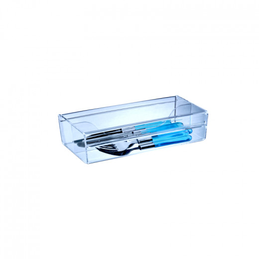 صندوق أدوات المائدة ، شفاف من الحورة