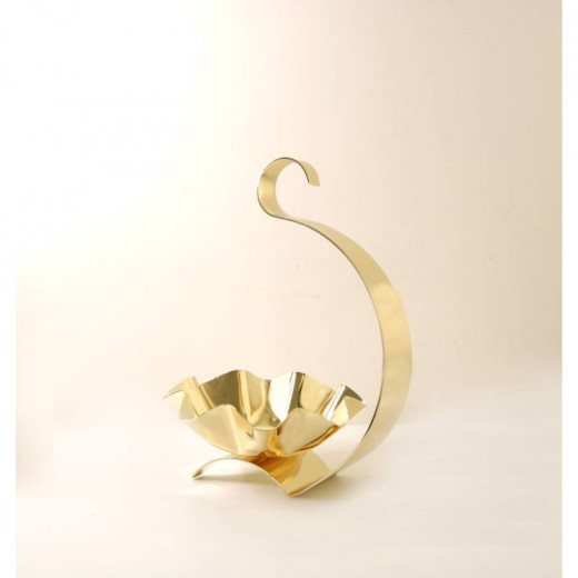 Mew Swan Candy Holder, Gold Color
