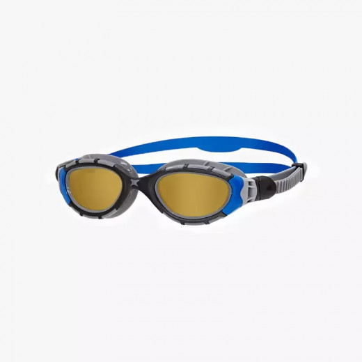 Zoggs Predator Titanium Swimming Goggles, Blue