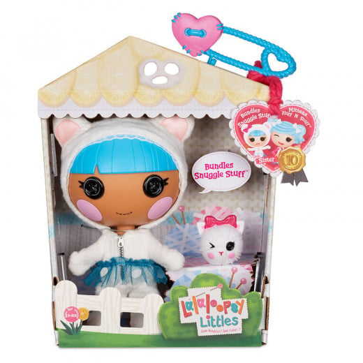 Lalaloopsy Littles Doll  Bundles Snuggle Stuff with Pet, Blue