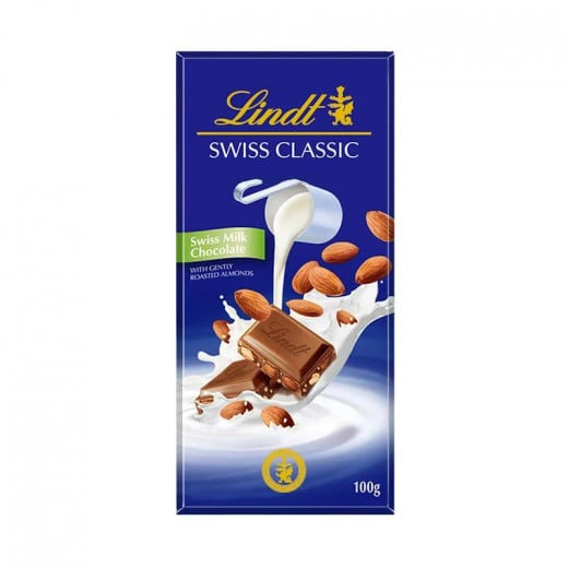 Lindt Swiss Milk Chocolate with Hazelnuts, 12pcs, 100g