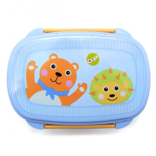 Oops Lunch Boxes 4 in 1, Blue