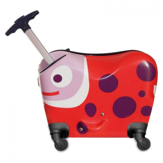 Oops Ride-on Trolley, Ladybug Design