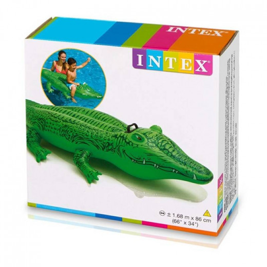 Intex Lil' Gator Ride-on, Ages 3+, 1.68mx86cm