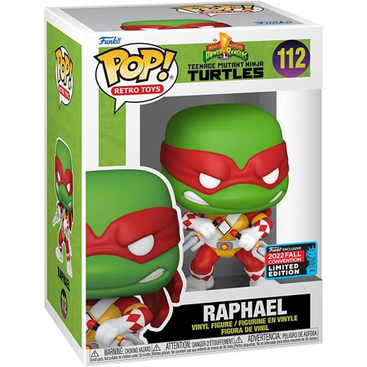 Funko Pop! Movies: Teenage Mutant Ninja Turtle x Mighty Morphin Power Rangers - Raphael
