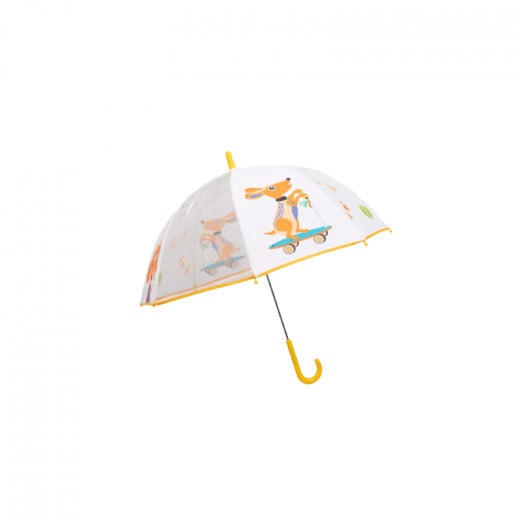 مظلة يدوية, 70 × 74 سم, بتصميم كلب من أوبس