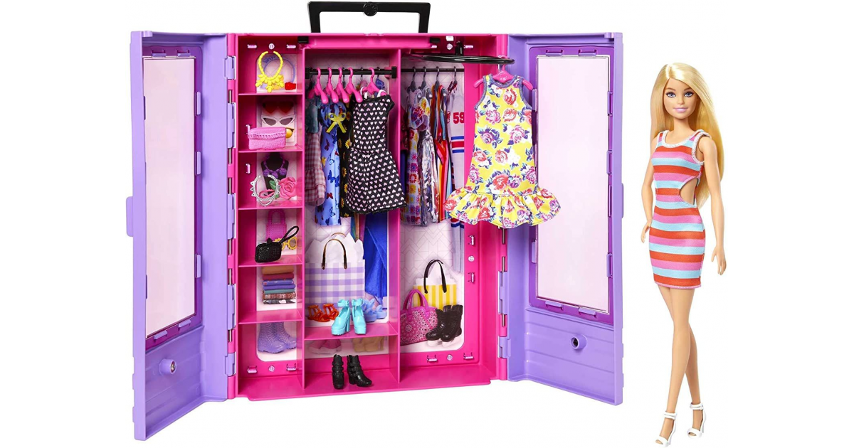 Barbie Color Reveal Totally Neon Fashions Doll and Accessories