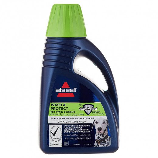 Bissell Wash & Protect Pet Stain & Odour, 750ml