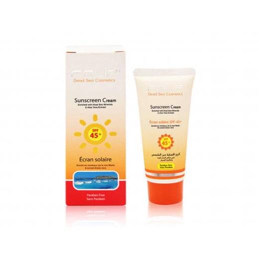 Fouf Fouf Sunscreen Cream (Spf-45), 75ml.