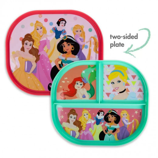 The First Years Disney World Sided Plate - Princess