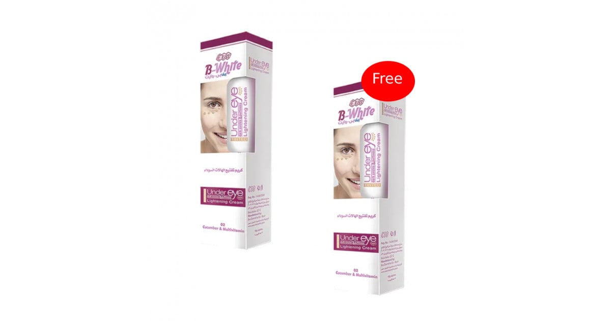 Eva B-White Under Eye Cream Dark Skin 20 Gram +1 Free | Eva | | Jordan ...