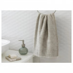English Home Leafy Bamboo Face Towel, Beige Color, 50*90 Cm