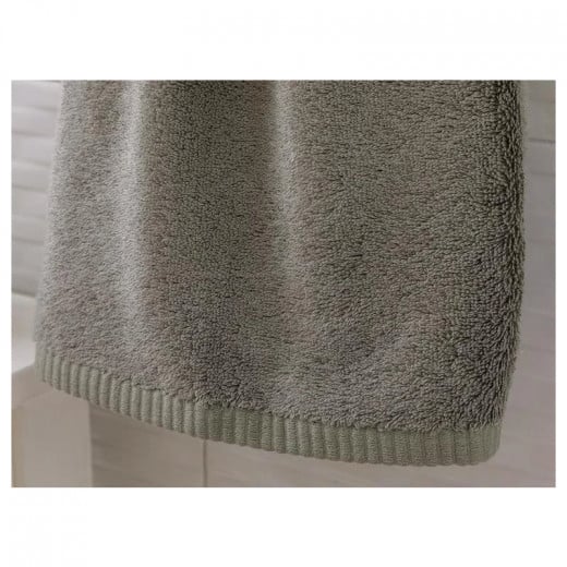 English Home Leafy Bamboo Face Towel, Grey Color, 50*90 Cm