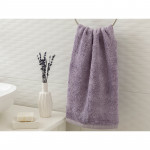 English Home Leafy Bamboo Face Towel, Purple Color, 50*90 Cm