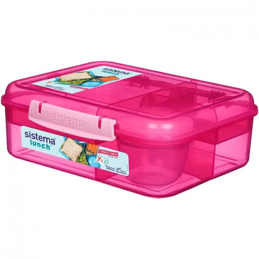 Sistema Bento Colored Lunch Box 1.65L - Pink