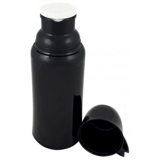 Helios Elegance 1L Vacuum Flask - Black