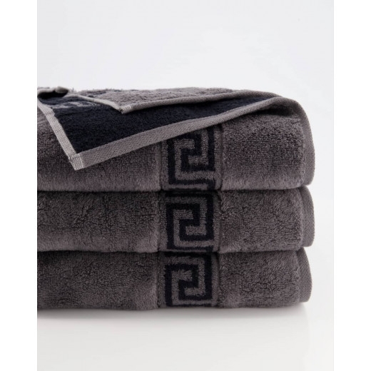 Cawo Noblesse  Guest Towel, Dark Grey Color, 30*50 Cm