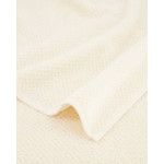 Cawo Pure Hand Towel, Creamy Color, 50*100 Cm