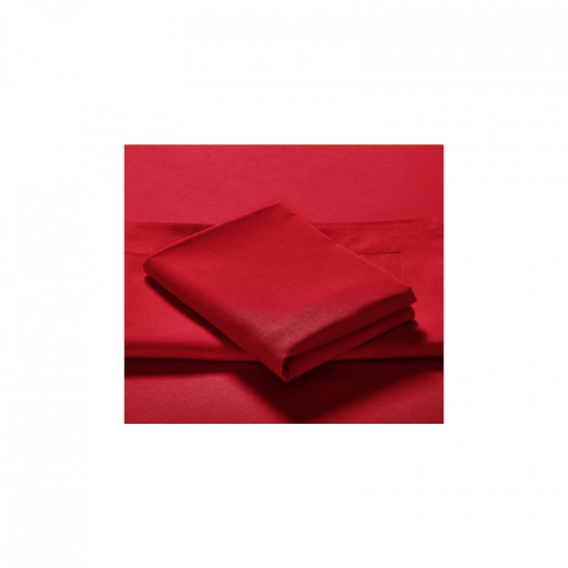 Armn Vero Set Of 2 Pillow Cases Shams, Dark Red