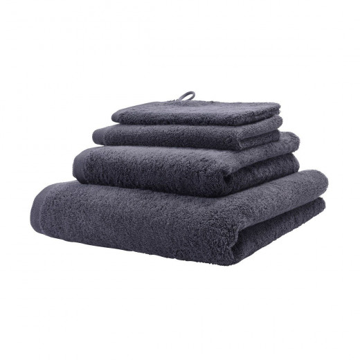 Aquanova London Aquatic Guest Towel, Dark Grey Color, 30*50 Cm