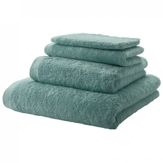 Aquanova London Aquatic Guest Towel, Green Color, 30*50 Cm