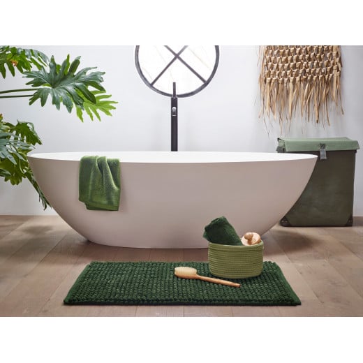 أرضية حمام, لون اخضر, 60*100 سم من أكوانوفا