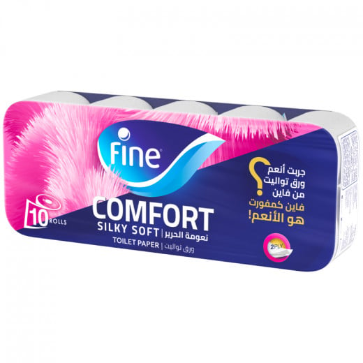 Fine Toilet Comfort Tissues 175 Sheet 2 Ply 10 Rolls