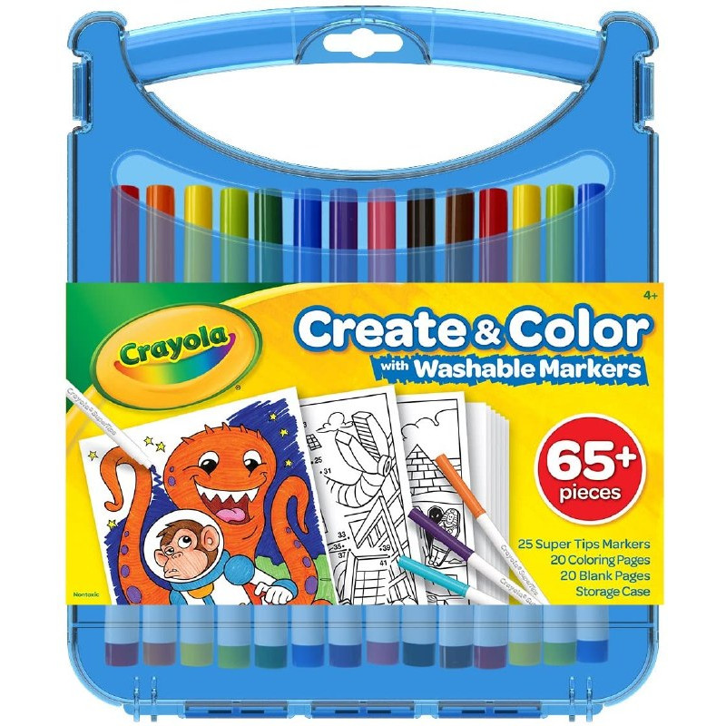 Crayola Create & Color Supertips Case, Crayola, Jordan-Amman