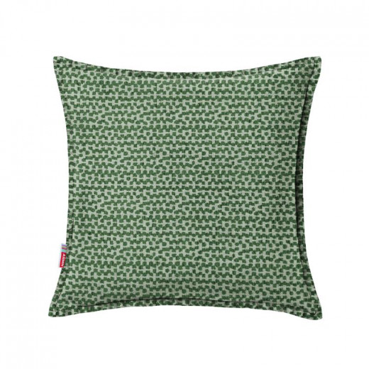 ARMN Azure Cushion Cover, Cream & Silver, 45x45 Cm