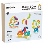 Mideer Rainbow Magnetic Sticks-60pcs