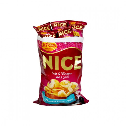 Kitco Nice Potato Chips Salt &Vinegar, 14 gm*21 Pieces